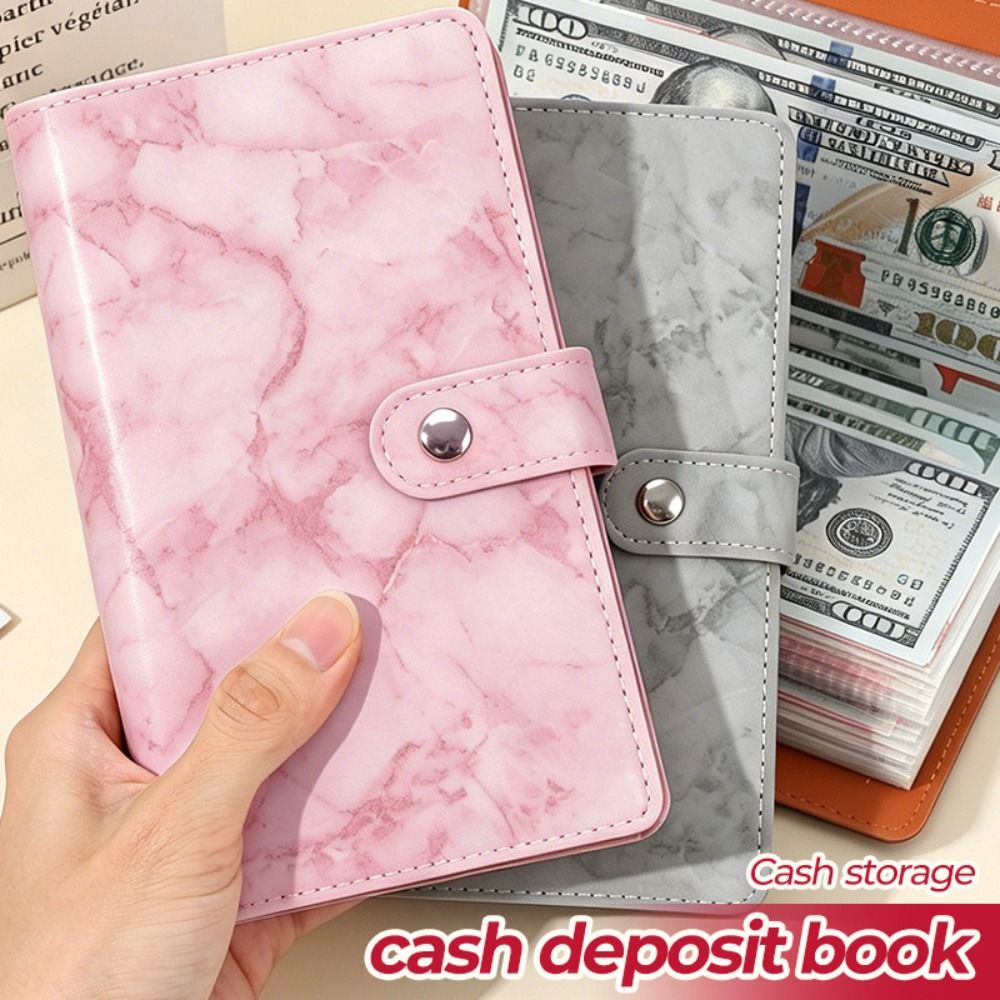 Planner Weekly Budget - High Quality PU Cash Deposit Book