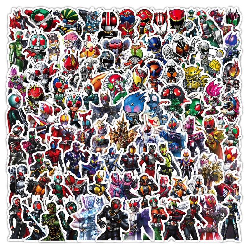 Memo Pad Sticky - 103Pcs Kamen Rider Ins Aesthetic Cute