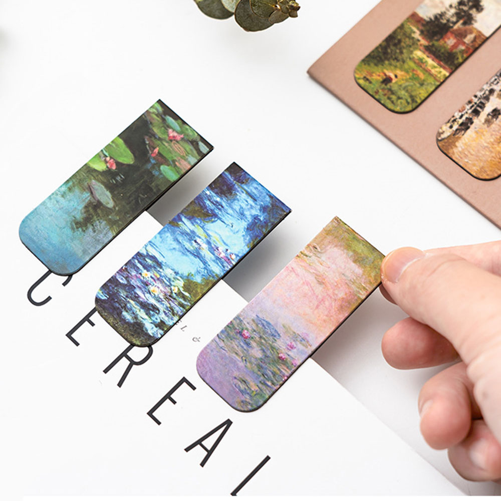 4pcs Artistic Magnetic Bookmar - đánh giá và giá Paperclip Magnetic Set