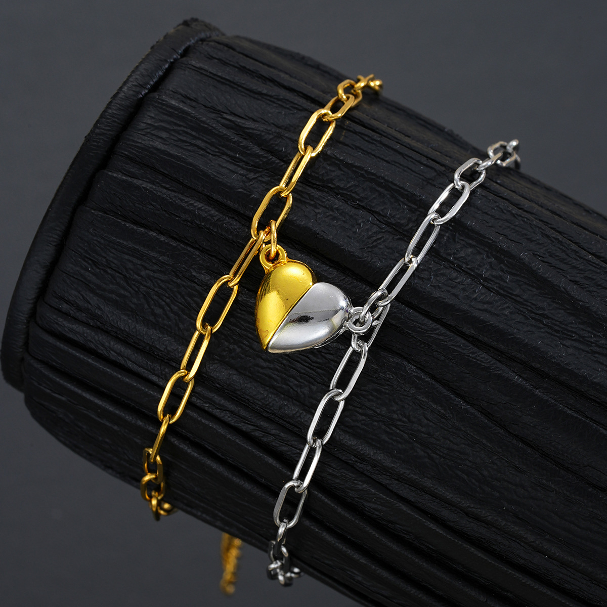 Magnetic Heart Couple Bracelet - đánh giá và giá Paperclip Magnetic Set