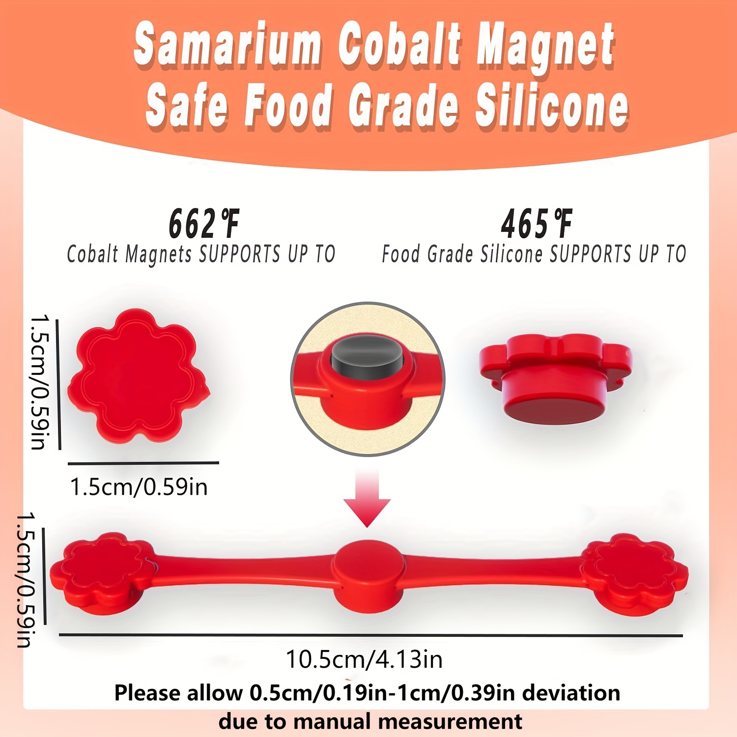 Air Fryer Magnet Silicone Buck - đánh giá và giá Paperclip Magnetic Set