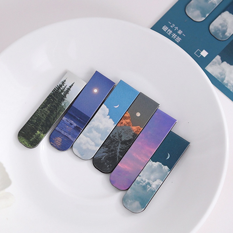 2Pcs Magnetic Bookmark Beautif - đánh giá và giá Paperclip Magnetic Set