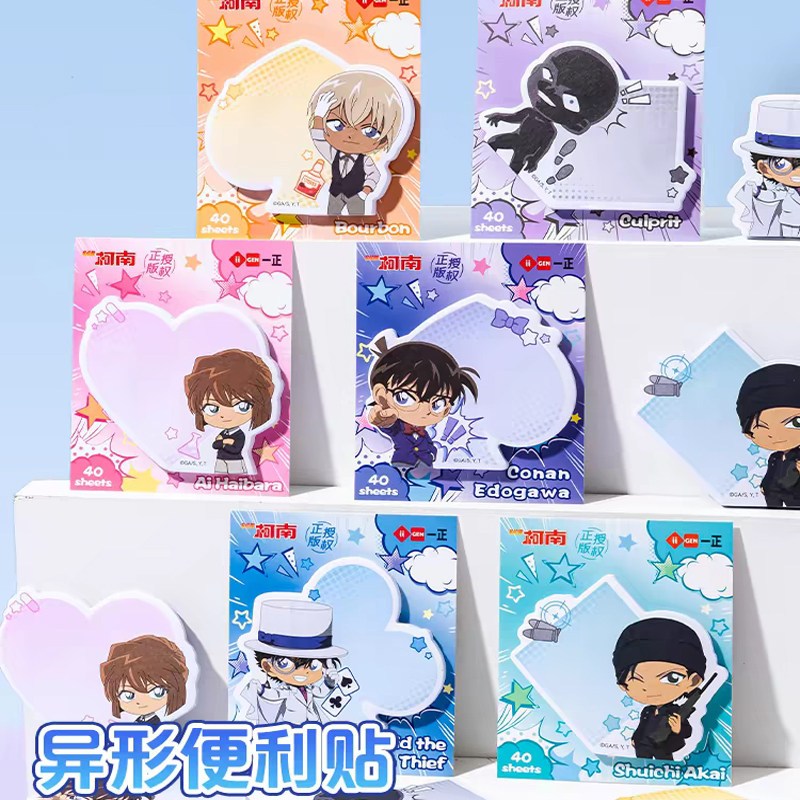 Detective Conan Sticky Notes C - đánh giá và giá Memo Pad Sticky