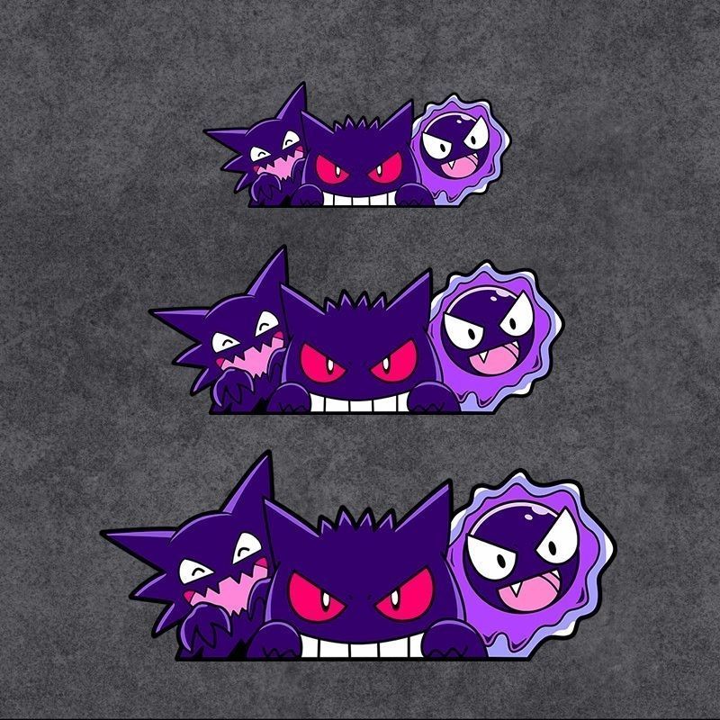Cute Pokemon Gengar Anime Car  - đánh giá và giá Memo Pad Sticky