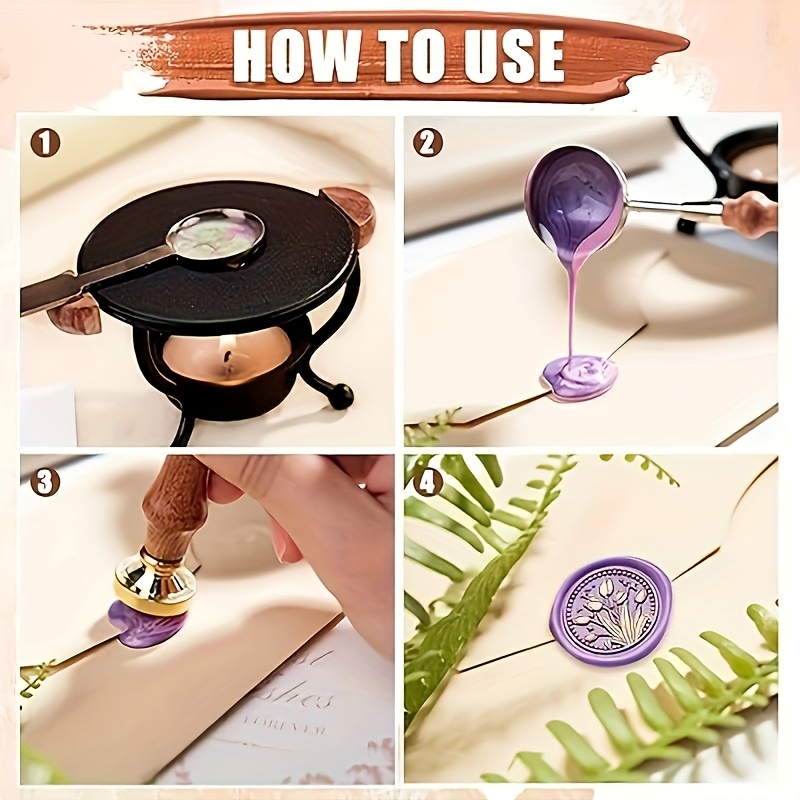 21pc Wax Stamp Set with Variou - đánh giá và giá Wax Seal Stamp Kit