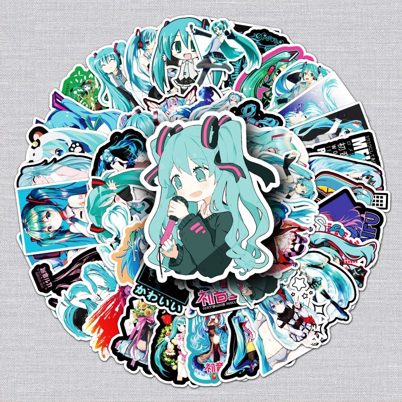 Hatsune Miku Graffiti Stickers - đánh giá và giá Memo Pad Sticky