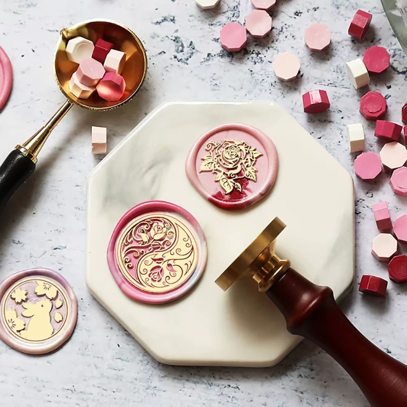 9 Wax Seals+1 Handle, Wax Seal - đánh giá và giá Wax Seal Stamp Kit