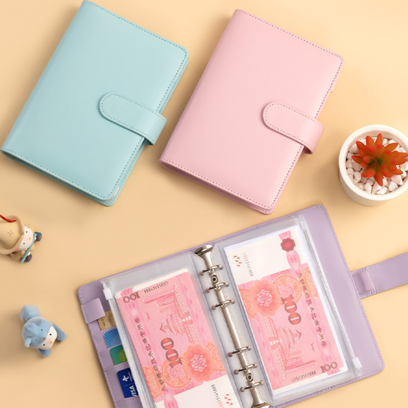 A6 PU Leather Budget Binder wi - đánh giá và giá Planner Weekly Budget