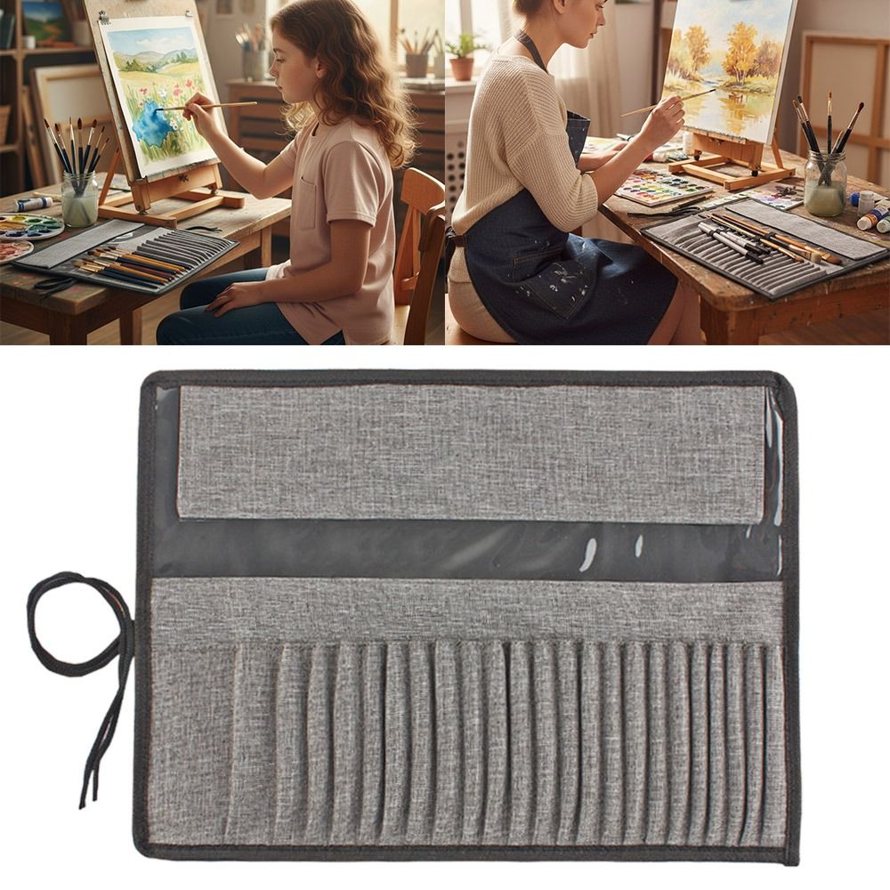 Multi-functional Canvas Painti - đánh giá và giá Pen Pouch Roll
