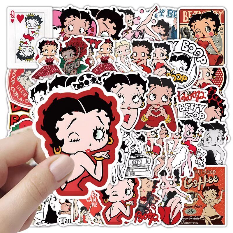 New 50PCS Betty Boop Sticker A - đánh giá và giá Memo Pad Sticky