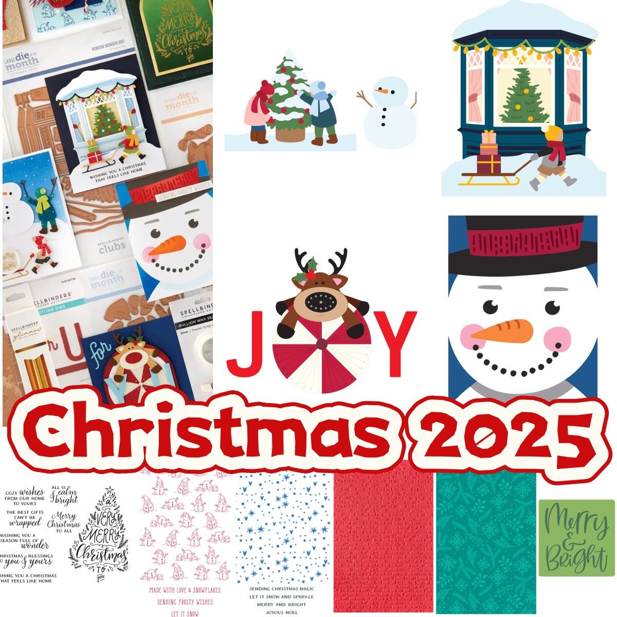 Christmas Snow Day Friend Coll - đánh giá và giá Wax Seal Stamp Kit
