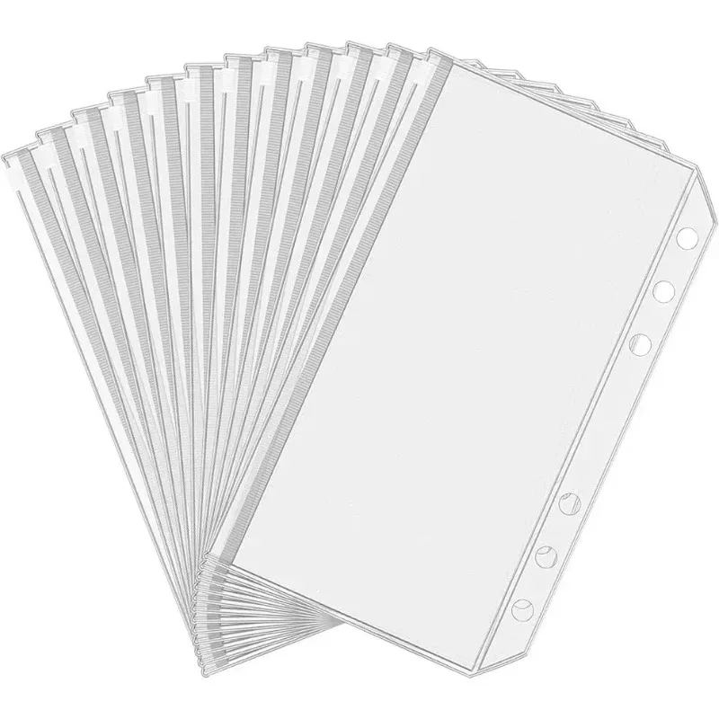 6-24PCS A6 6-Hole Zipper Binde - đánh giá và giá Planner Weekly Budget