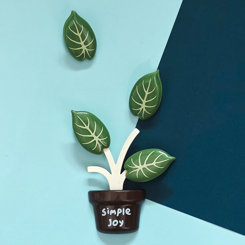 Cute Potted Plant Desk Clip 2  - đánh giá và giá Paperclip Magnetic Set