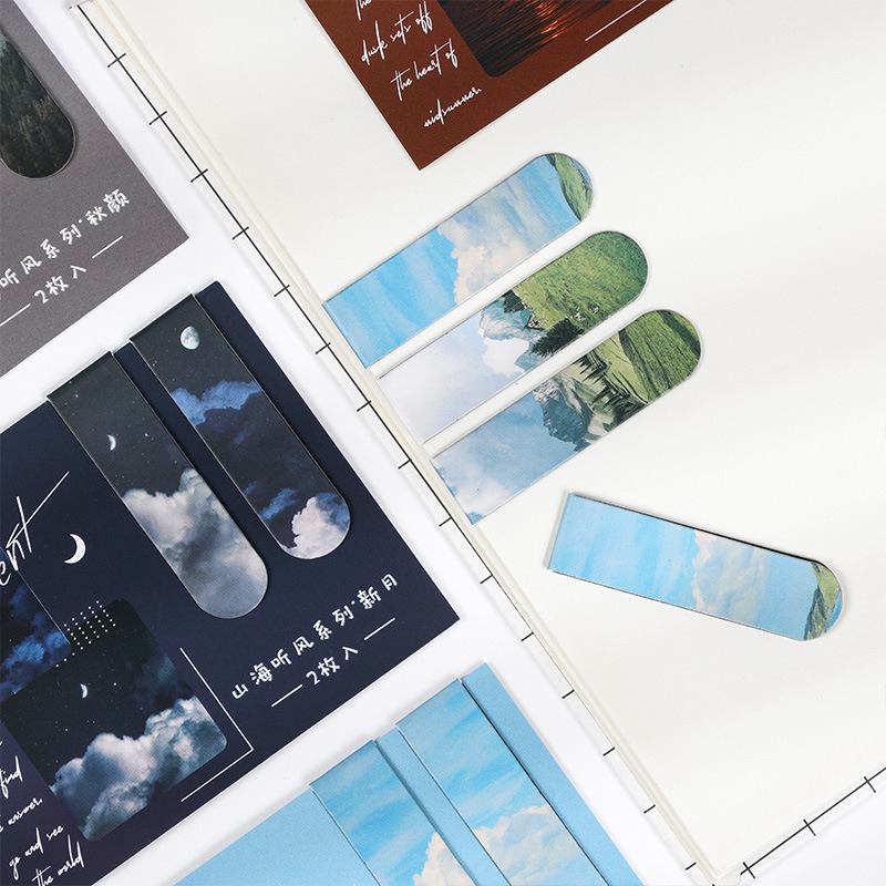 6pcs Magnetic Bookmarks Set Fa - đánh giá và giá Paperclip Magnetic Set