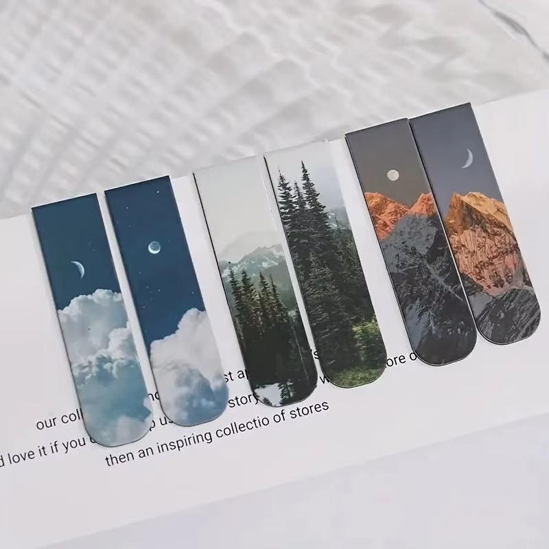 2Pcs/Set Magnetic Bookmarks Be - đánh giá và giá Paperclip Magnetic Set