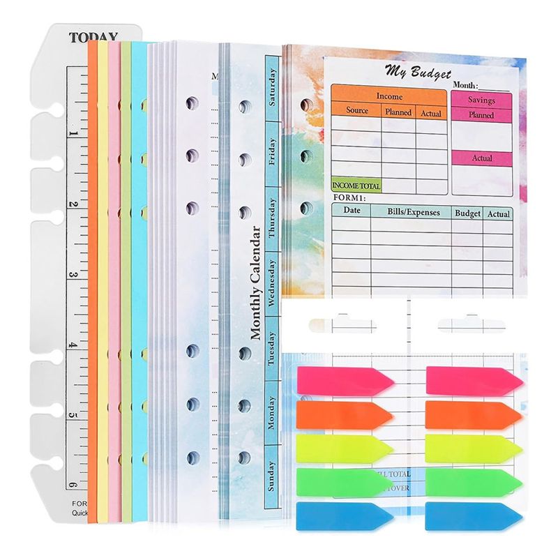 Latest ABBQ-A6 Budget Planner  - đánh giá và giá Planner Weekly Budget