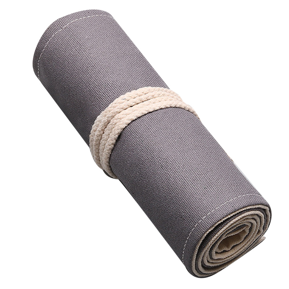 1Pcs Canvas Pencil Roller Larg - đánh giá và giá Pen Pouch Roll